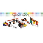 BETA - Chiavi maschio con impugnatura per viti con impronta torx colorate gir.lama torx color b.grip 6x115 tx30