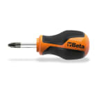 BETA - Giravite per viti con impronta a croce Pozidriv®-Supadriv® tipo cortissimo lama PZ/SDV Betagrip 6x30 N PZ2.