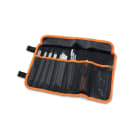 BETA - Assortimento di 16 giravite bivalenti, 9 chiavi a bussola 1/4, 2 accessori e 1 impugnatura di manovra, in busta di poliestere resistente. Assortim. buste 28pz 900+1281bg /b28na.