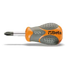 BETA - Giravite per viti con impronta a croce Phillips tipo cortissimo cromati punta nera PH GR1 Betamax N 4,5x30.