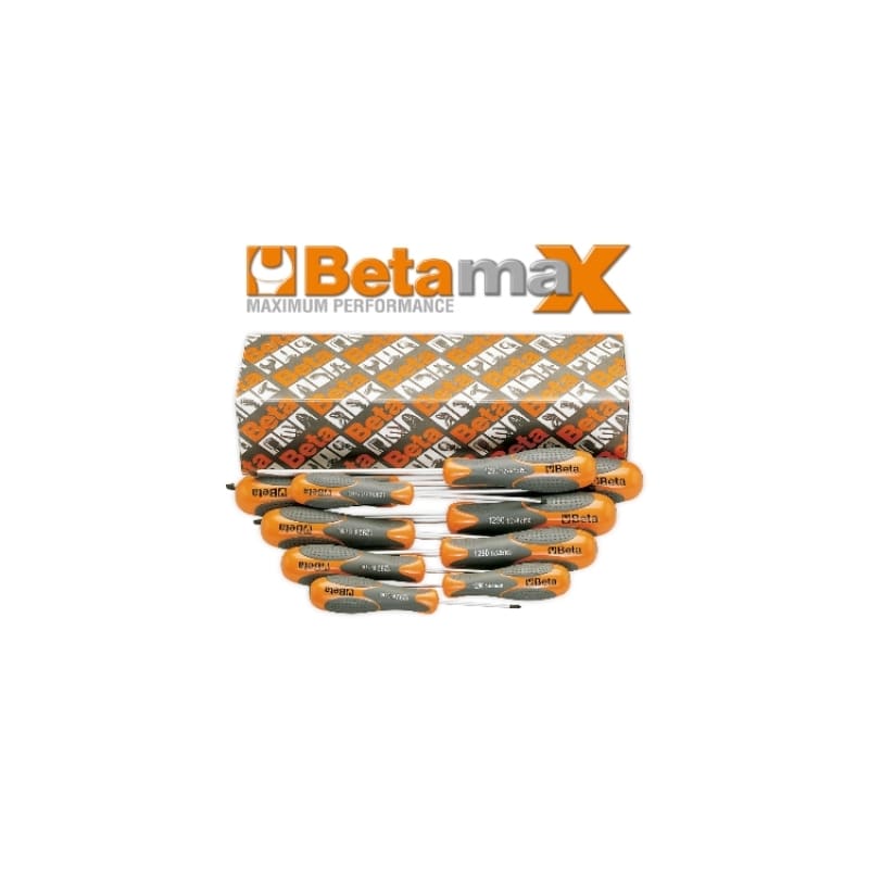 BETA - Serie di 12 giravite Betamax LP-PH (art. 1290, 1292, 1290N, 1292N) 12PZ /S12.