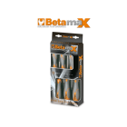 BETA - Serie di 6 chiavi maschio con impugnatura per viti con impronta torx art. 1297tx giraviti betamax tx serie 6pz tx/d6. 012970409