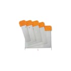 BETA - Serie di 5 spatoline in acciaio inox tipo giapponese /S5. 013370015