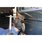 BETA - Martello in alluminio con testa tonda piana, puntali di plastica intercambiabili e bulino CARROZZERIA + 5 ACCESSORI.