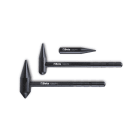 BETA - Martelli con teste sferiche e penna a punta più punzone in materiale plastico carrozzeria KP3.