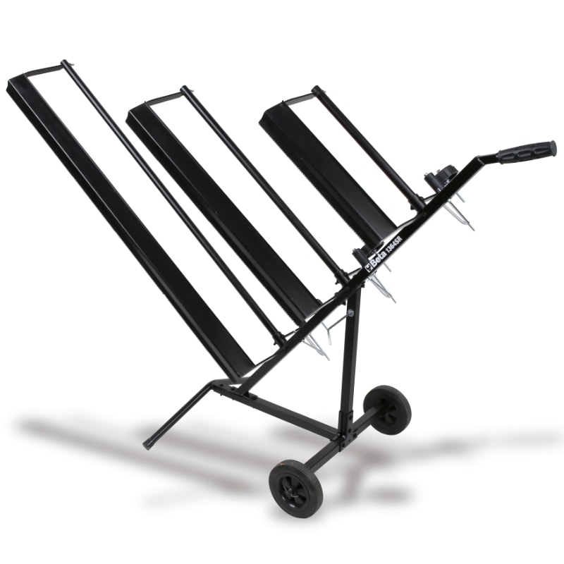 BETA - Distributore carrellato e supporti per rotoli carta da mascheratura. 013640005