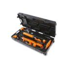 BETA - Pompa oleodinamica 10 t e kit accessori per carrozzeria in pratica valigia trolley KIT 13 PZ CARROZZIERI 10TON /K13.