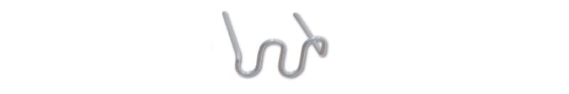 BETA - Graffette a spirale diritte per 1368, 100 graffette a spirale diritte 0,8-1368.