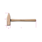 BETA - Martelli tipo tedesco antiscintilla manico in legno BA 1000.