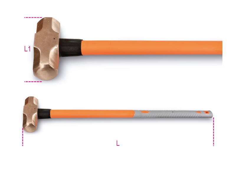 BETA - Mazze antiscintilla fibra BA/PL 8000, manico.