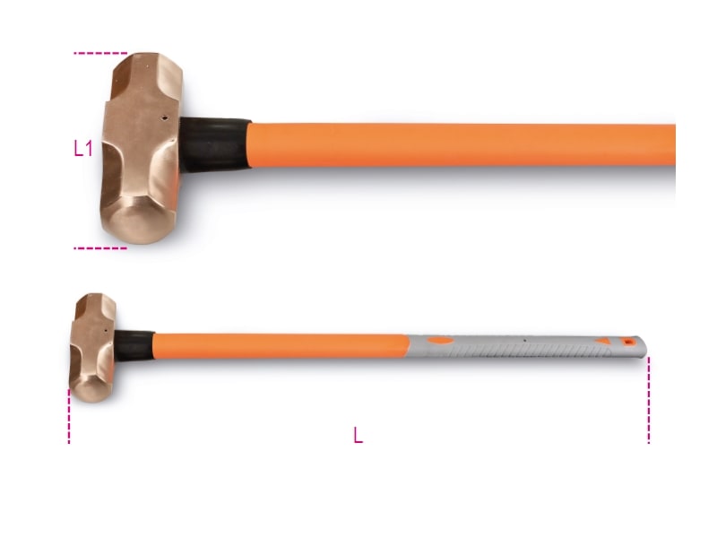 BETA - Mazze antiscintilla fibra BA/PL 8000, manico.