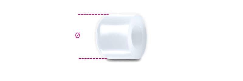 BETA - Battenti di ricambio in nylon per 1390N, battenti ricambio nylon 1390N R 35, ideali per sostituzioni. 013900635