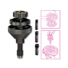 BETA - Attrezzo universale per centraggio frizioni completo di 3 coni ad espansione.