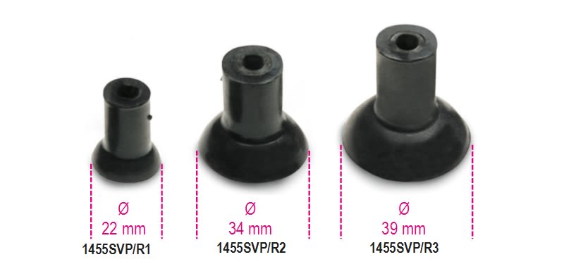 BETA - Ventose in gomma di ricambio per 1455svp ventose gomma 32 svp/r3.