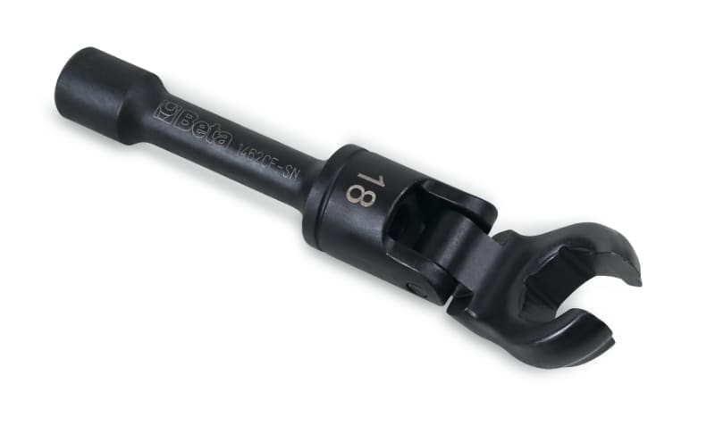 BETA - Chiavi snodate esagonali aperte per raccordi carburante iniettori bussole poligonali aperte snodate 1/2 cf-sn12.