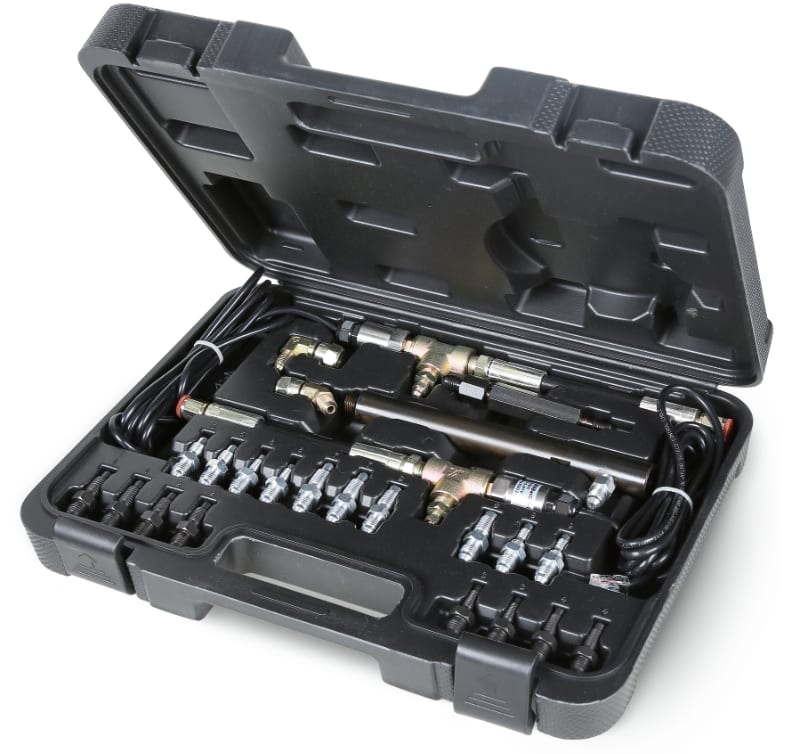 BETA - Set per la verifica della pressione nell'impianto frenante da utilizzare con 1464T Cassa attrezzi verifica pressione freni.