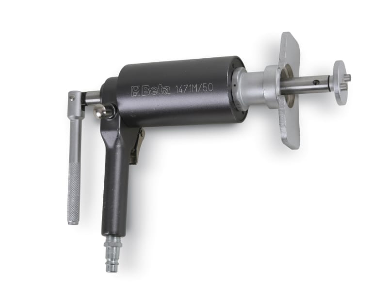 BETA - Utensile pneumatico per arretrare e ruotare i pistoncini dei freni a disco destrorsi e sinistrorsi, martinetti pneumatici pistoncini-freni D50.