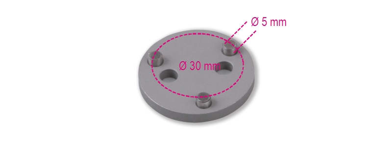 BETA - Adattatore per freno stazionamento VW Passat 2005, piattelli per pistoncini freni pneumatici D50.