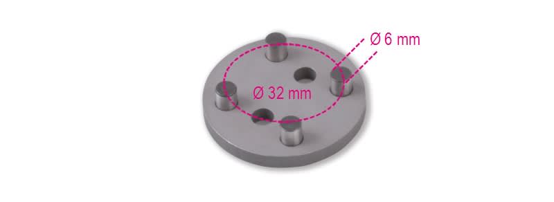 BETA - Adattatore per freno stazionamento BMW, piattelli B3 pneumatici pistoncini-freni D50 per una frenata sicura e affidabile.