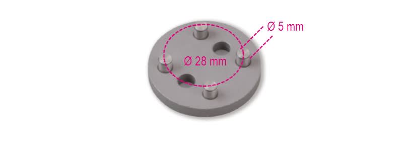BETA - Adattatore per freno stazionamento BMW, piattelli B4 pneumatici pistoncini-freni D50, alta qualità.