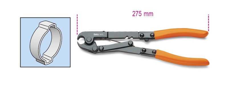 BETA - Pinza per collari OETIKER275, PINZE PER COLLARI.