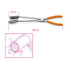 BETA - Pinza per cappucci candele d’accensione a becchi lunghi piegati 15° pinze capp cand becchi lunghi L 014740010