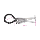 BETA - Pinza regolabile autobloccante per taglio tubi di scarico scappamento.