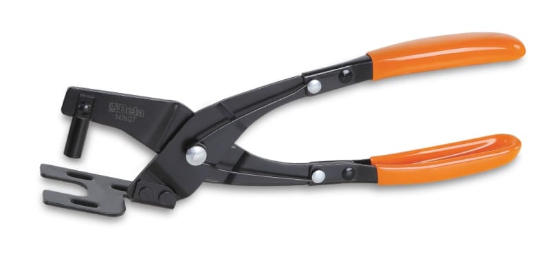 BETA - Pinza per rimozione supporti in gomma per tubi di scarico, pinze rimozione gommini tubi scarico GT.