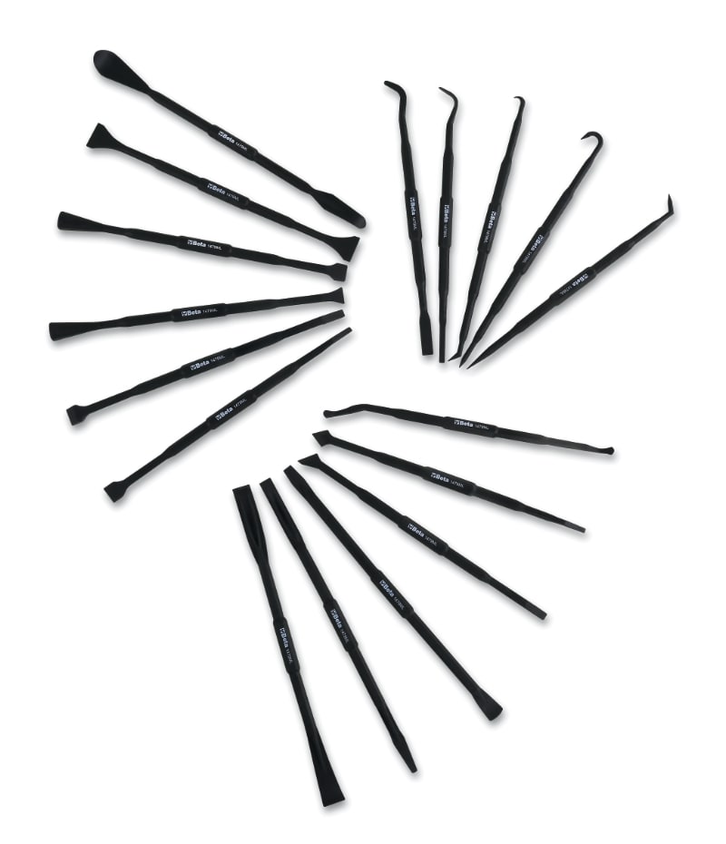 BETA - Kit di 17 leverini multifunzione in materiale plastico BUSTE 17 LEVERINI MULTIFUNZIONE /B17. 014790700