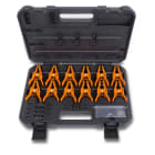 BETA - Kit 6 coppie pinze per occlusione tubazioni e cassette 12 pinze tubi.