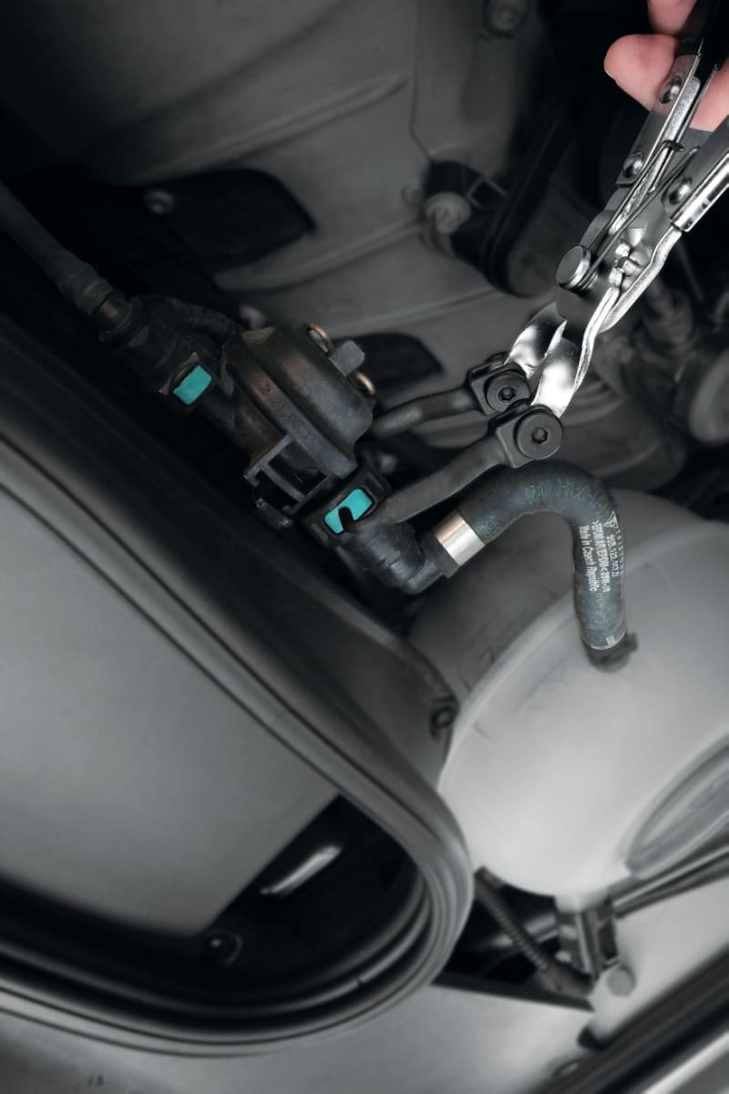 BETA - Pinza snodata per raccordi rapidi tubi carburante, pinze snodate raccordi carburante SN.