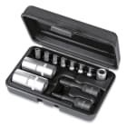BETA - Kit per smontaggio valvole impianto aria condizionata con serie di inserti pentalobati, kit estrazione valvole imp.condizio.k/12.