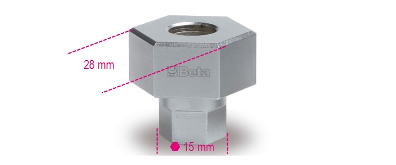 BETA - Chiave per ruota libera puleggia alternatore Renault R esagonale.