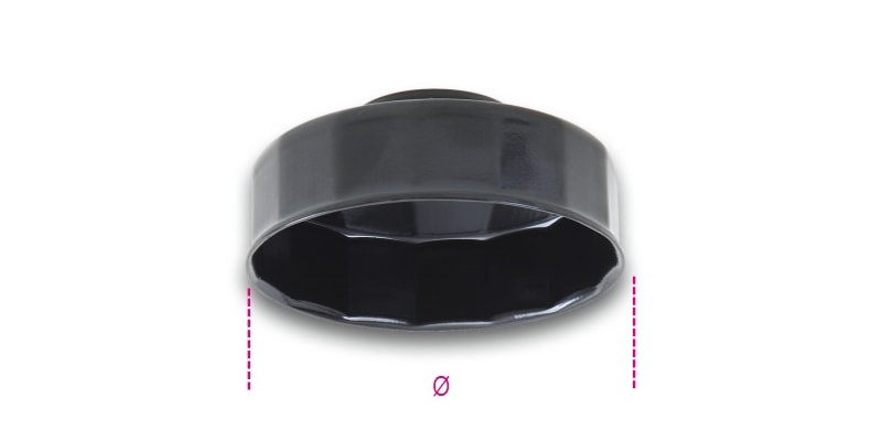 BETA - Chiave a bussola per filtri olio 1/2 mm78-l15.