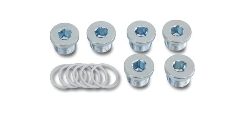 BETA - Kit di 6 tappi olio e rondelle M13X1,25.