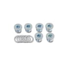 BETA - Kit di 6 tappi olio e rondelle, 6 tappi olio più rondelle M17x1,50 per una tenuta perfetta.