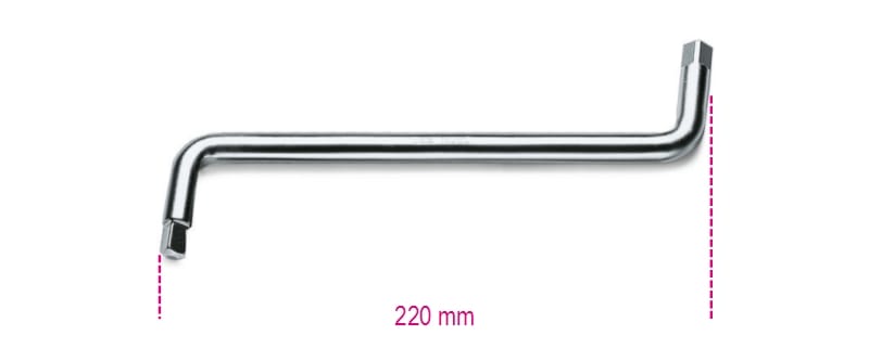 BETA - Chiavi per tappi olio motore CHIAVI TAPPI OLIO QUADRI 8-10 C.