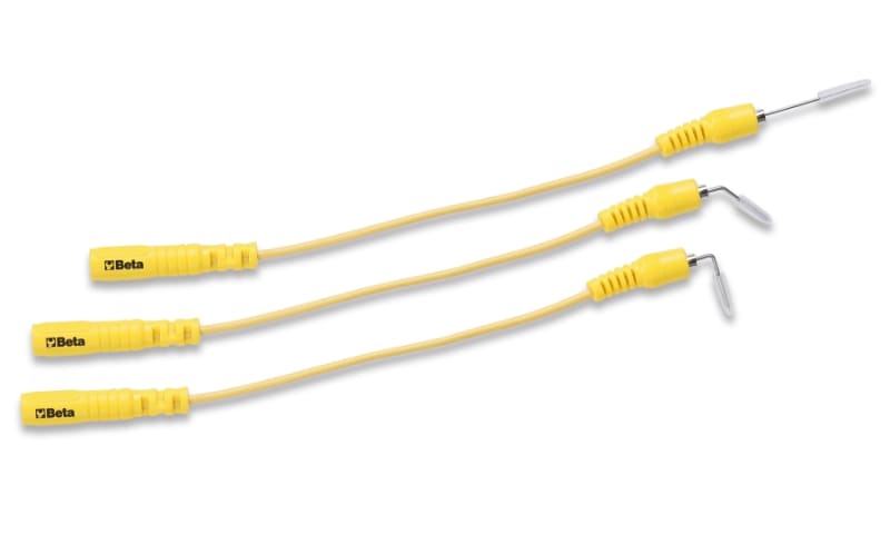 BETA - Serie di 3 cavetti per rilevazioni segnali elettrici e connettori diagnostica serie 3.