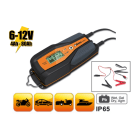 BETA - Caricabatterie elettronico 6-12V auto-moto, carica batterie 6-12V auto moto 4A, ideale per veicoli.