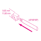 BETA - Pinza a cricchetto per capicorda telefonia e trasmissione dati 1601/PC.