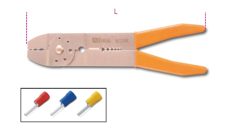 BETA - Pinza per capicorda preisolati modello leggero antiscintilla ba.