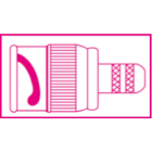 BETA - Pinza a grande effetto per connettori BNC per cavi coassiali RG 58, RG 59, RG 62, RG 71 a cricchetto per capic coassiali.