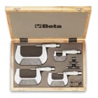 BETA - Assortimento di 4 micrometri 1658 4pz /c4.