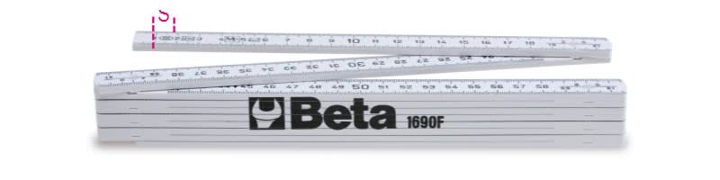 BETA - Metro pieghevole in fibra di vetro 2mt.