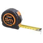 BETA - Flessometri cassa bimateriale in ABS antiurto nastro in acciaio classe di precisione II 5mt x 25mm
