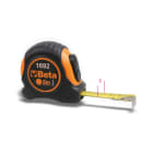 BETA - Flessometri cassa bimateriale in ABS antiurto nastro in acciaio classe di precisione II 2mt x 16mm easy