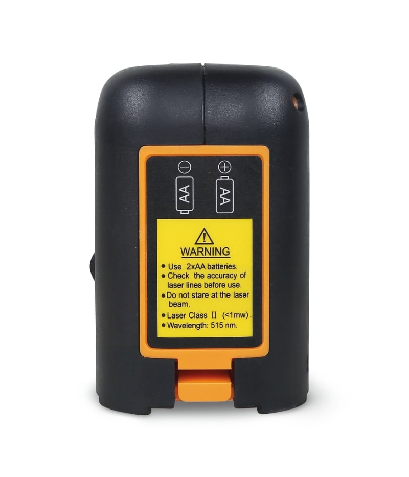 BETA - Livella laser a croce con raggio verde, supporto magnetico e morsetto da parete in valigetta, portata massima 30 metri. 016970030