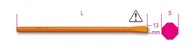 BETA - Scalpelli per elettricisti, ideali per lavori di precisione. SCALPELLI PER ELETTRICISTI 10X200 NE/3, perfetti per ogni esigenza.