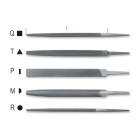 BETA - Lime a taglio mezzodolce 10" senza impugnatura S/MANICO QUADRE MD 10 A10/Q.