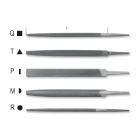 BETA - Lime a taglio mezzodolce 10" senza impugnatura S/MANICO TONDE MD 10 A10/R.